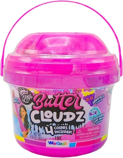 Wecool Butter Cloudz slime – emmer met kleurrijke boetseerklei
