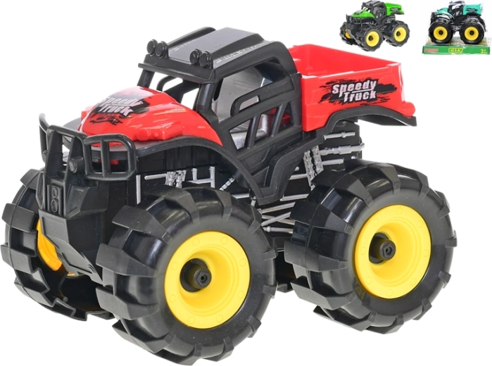 Terreinwagen met vliegwiel 14 cm