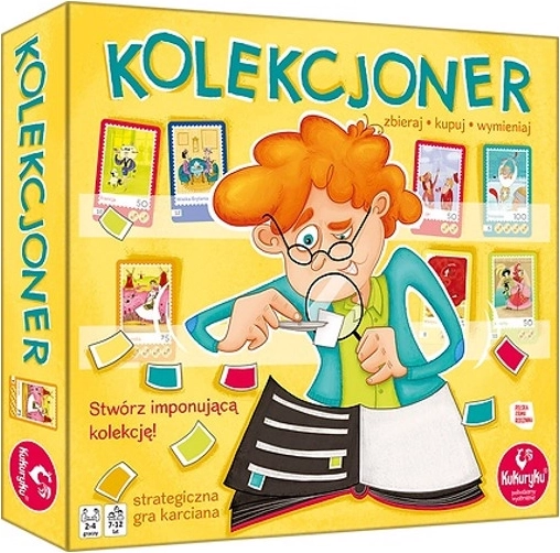 Kolekcjoner – strategisch bordspel over het verzamelen van postzegels