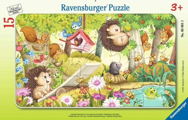 Ravensburger Kinderpuzzel Tuin 15 stukjes