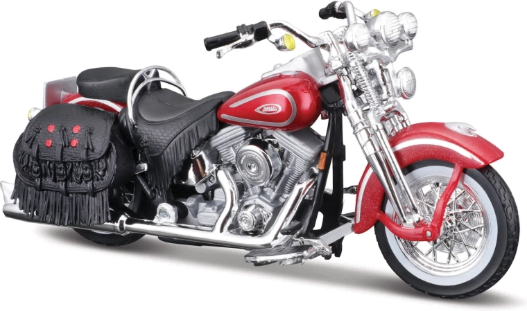 Maisto Harley-Davidson 1999 FLSTS Heritage Softail Springer 1:18 rood