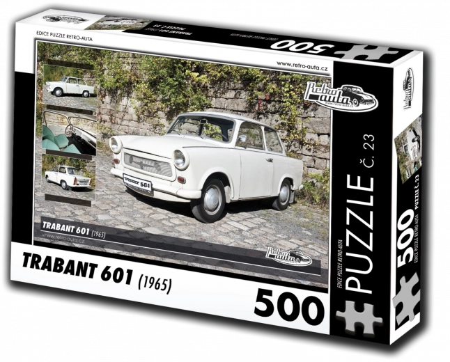 Puzzel Retro-auto’s Trabant 601 (1965) – 500 stukjes