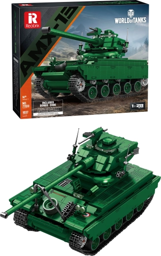 Bouwset tank AMX 13 75 World of Tanks 1037 onderdelen