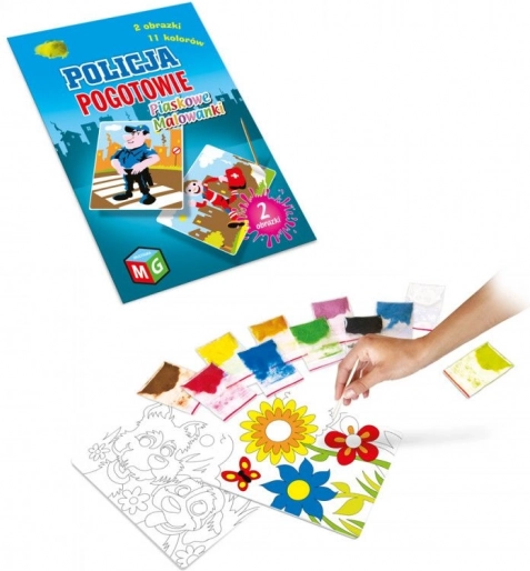 Politiez ambulance Zandtekeningen