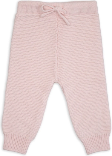 Lodger gebreide warme babybroek van merinowol Tan, maat 56