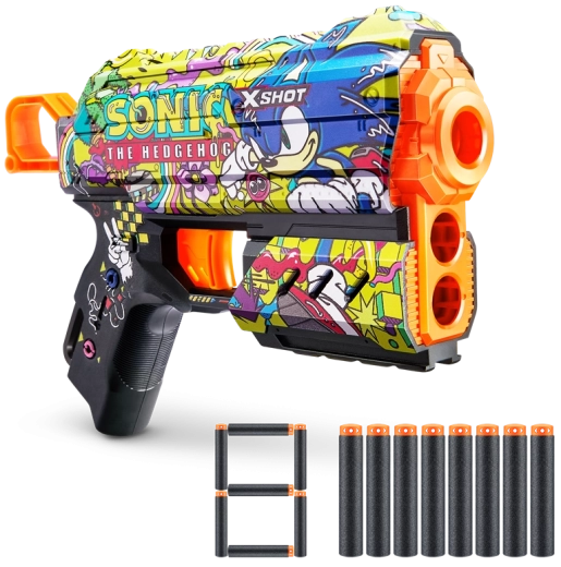 X-Shot Skins Flux SONIC the Hedgehog – foamblaster
