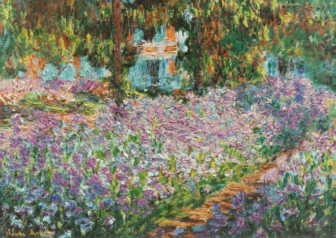 Puzzel Claude Monet: Monets tuin in Giverny 1000 stukjes