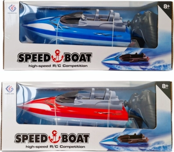 Op afstand bestuurbare motorboot