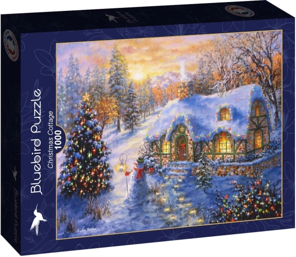 Bluebird-puzzel Kersthuisje 1000 stukjes