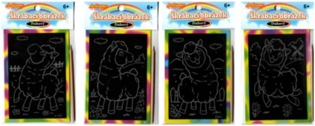 Regenboog Kraskunst Lama voor kinderen