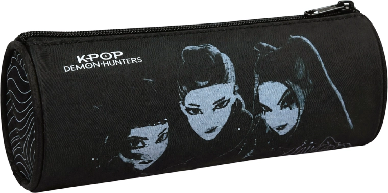 Koker-schooletui GIM KPop Demon Hunters Huntrix zwart