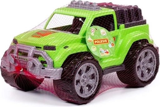 Speelgoedauto Legion nr. 4 met groen net