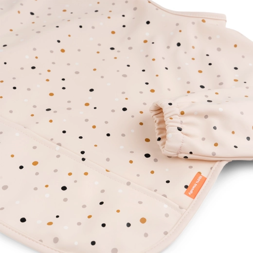 Done by Deer slab met mouwen en opvangzak Happy dots, roze