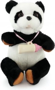 Interactieve pluche panda met flesje