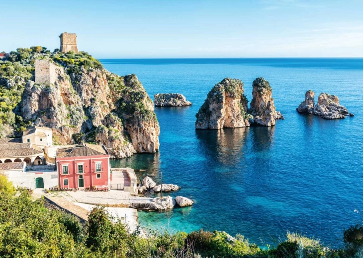 Ravensburger puzzel Siciliaanse kust 1000 stukjes