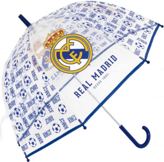 Transparante kinderparaplu Real Madrid
