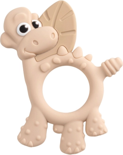 Bibado multisensorisch bijtspeeltje Ditty the Dinosaur fawn - 1 stuk
