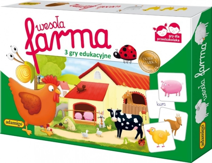 Wesoła Farma - educatief spel voor kinderen van Adamigo