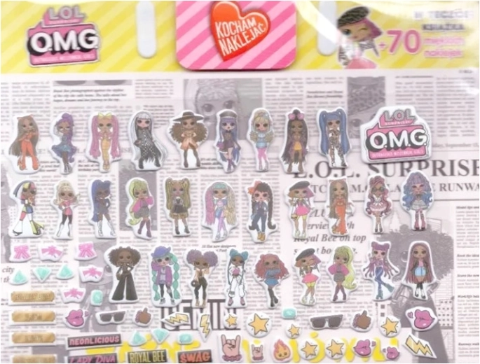 L.O.L. Surprise ik plak graag stickers