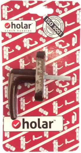 Klassieke halve raamkruk bruin