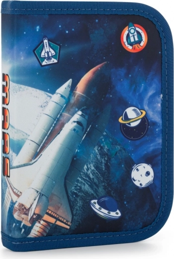 Školní penál jednopatrový Space Oxybag