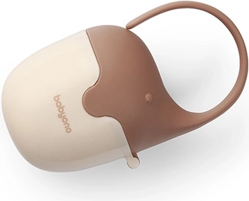 BabyOno fopspeenhouder met olifant, beige