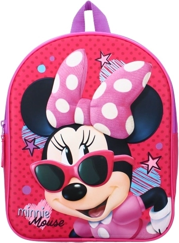 Disney Minnie Mouse 3D-rugzak Friends Around Town 32 cm - 1 stuk
