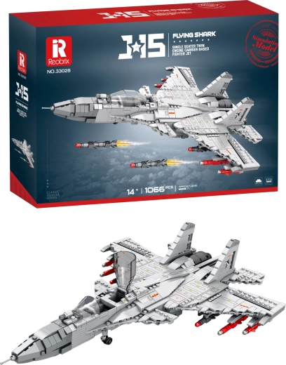 Bouwset straaljager J-15 – 1066 onderdelen