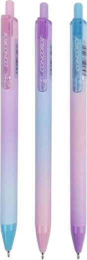 Balpen CONCORDE Rainbow, pastelkleuren