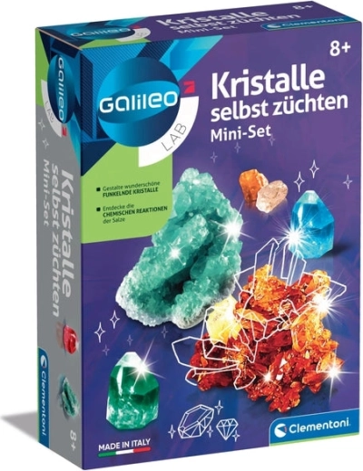 Clementoni Galileo lab mini kweekset voor kristallen - 1 stuk