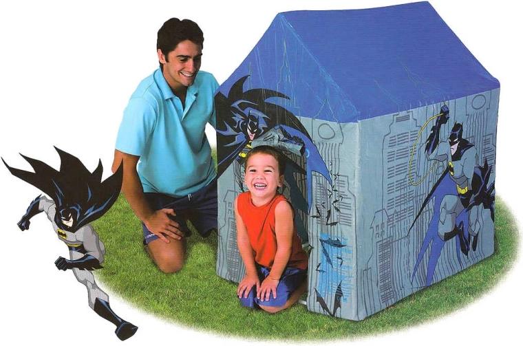 Bestway kindertent huisje Batman 107 × 76 × 114 cm - 1 stuk