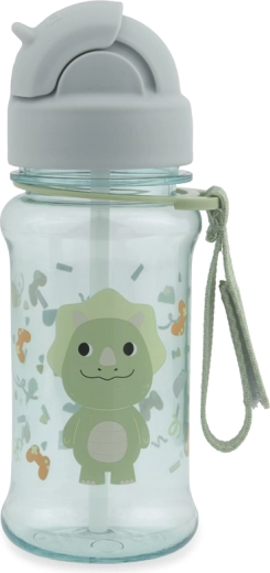 Skip Hop Zoo Besties Squad dino drinkfles met rietje 355 ml