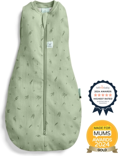 Inbakerdoek en slaapzak 2-in-1 ERGOPOUCH Cocoon Willow, 6–12 maanden, 8–10 kg, 0,2 TOG