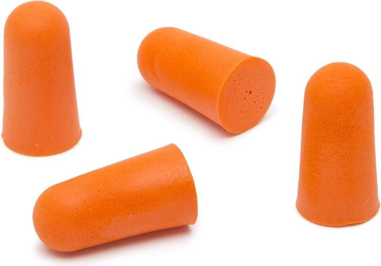 Wegwerp-oordoppen van schuim - 4 stuks