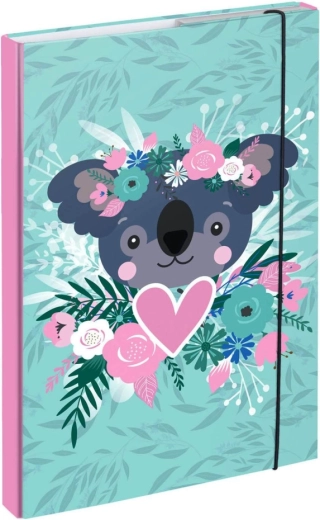 Mappen voor schoolschriften A4 met koala-motief BAAGL