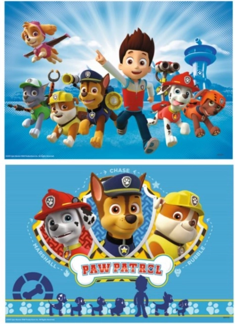 Ravensburger puzzel Paw Patrol – 2×12 stukjes
