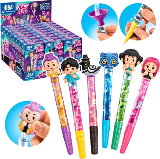 Clementoni Idea Art mini-pennenfabriek K-Pop Demon Hunters