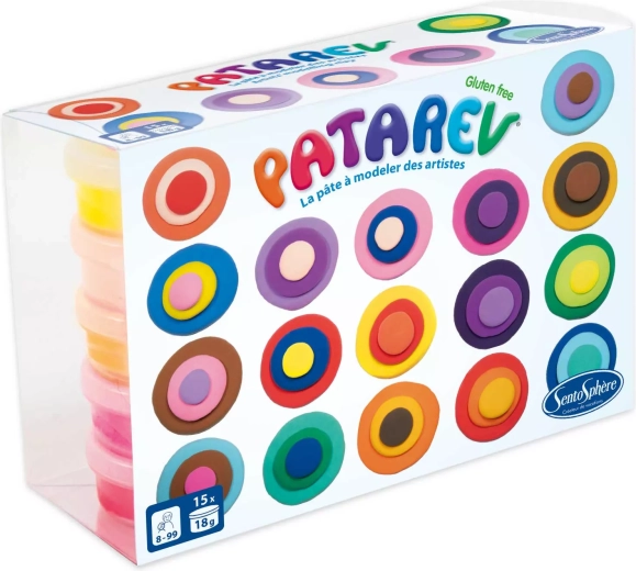 SentoSphere boetseerklei Patarev 15 kleuren