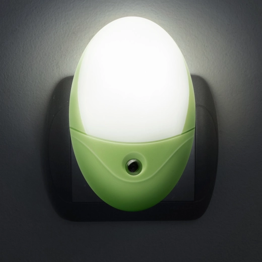Phenom LED-nachtoriëntatielamp met lichtsensor, groen