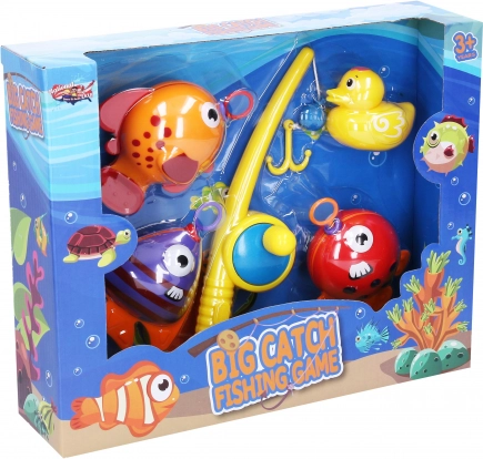 Vissen vangen met eendje