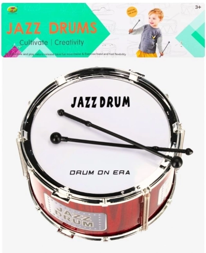 kinderdrum 22 cm met stokjes