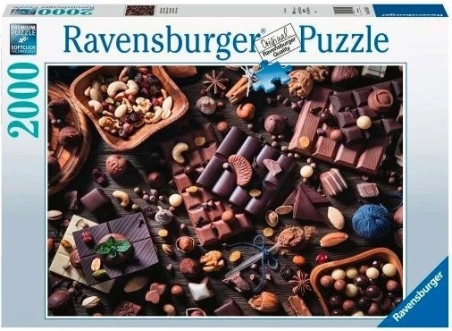 Puzzle 2000 stukjes RAVENSBURGER – chocoladenparadijs