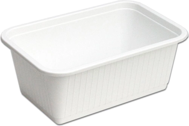 Kunststof micro-mandje 25 × 17 × 10 cm – mix van kleuren