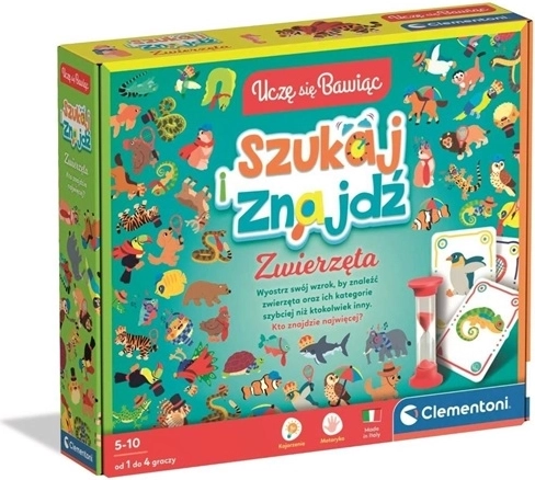 Clementoni Leren door te spelen – dieren (Kijk en noem… dieren)