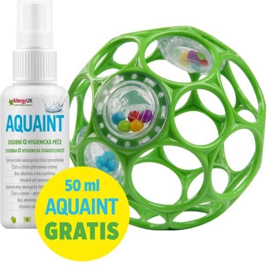 Oball rammelaar 10 cm seafoam + Aquaint reinigingswater 50 ml