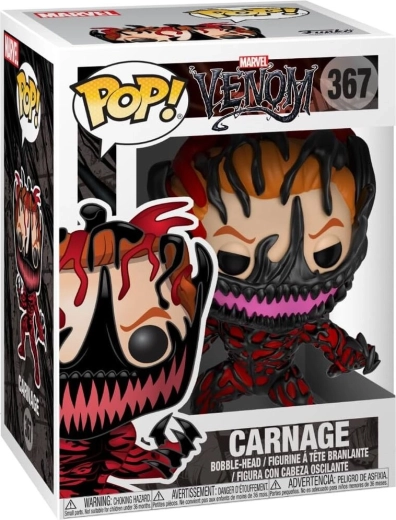 Funko Pop! Marvel Venom Carnage – Cletus Kasady #367 - 1 stuk