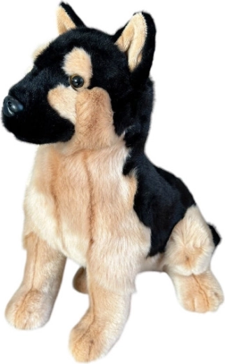 Pluchen hond – Duitse herder, zittend 28 cm