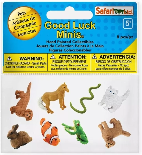 Safari Ltd. mini figuurtjes van huisdieren Good Luck Minis Funpack