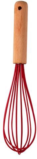Klopper Kitchisimo rood siliconen/hout