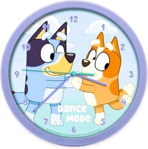BLUEY wandklok voor kinderen